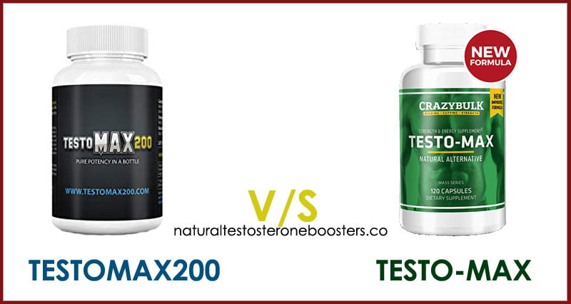 TestoMax200 vs Testo-Max testosterone boosting supplements review